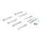 Vestil Sleeve Anchor, 1/2" Dia., 4" L, Steel Zinc Plated, 8 PK AS-124-8PK - alternate 4